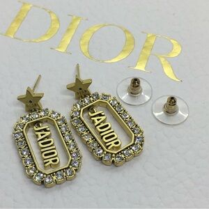 Ja dior earrings